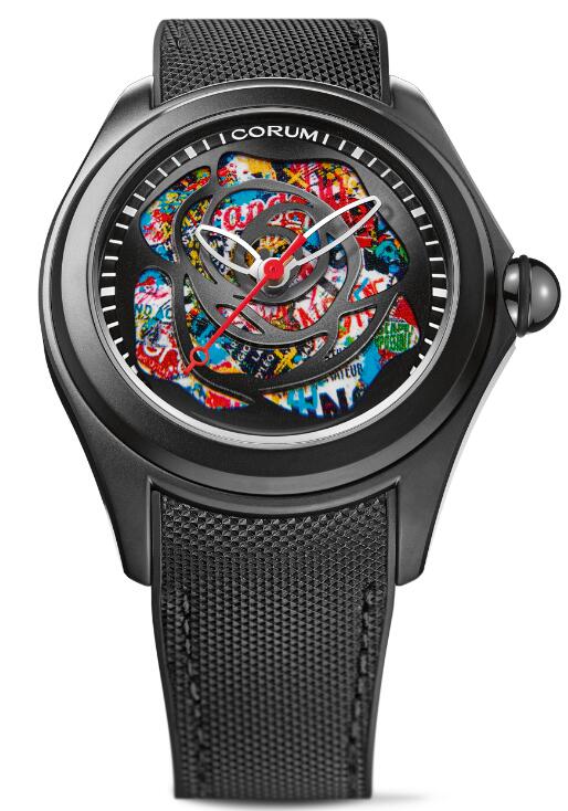 Corum Watch BUBBLE 47 X AIIROH Replica L082/04407 - 082.320.98/0601 AI10